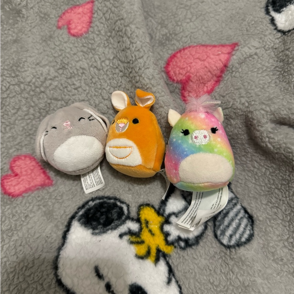 Squishmallows Squishville Bundle of 4